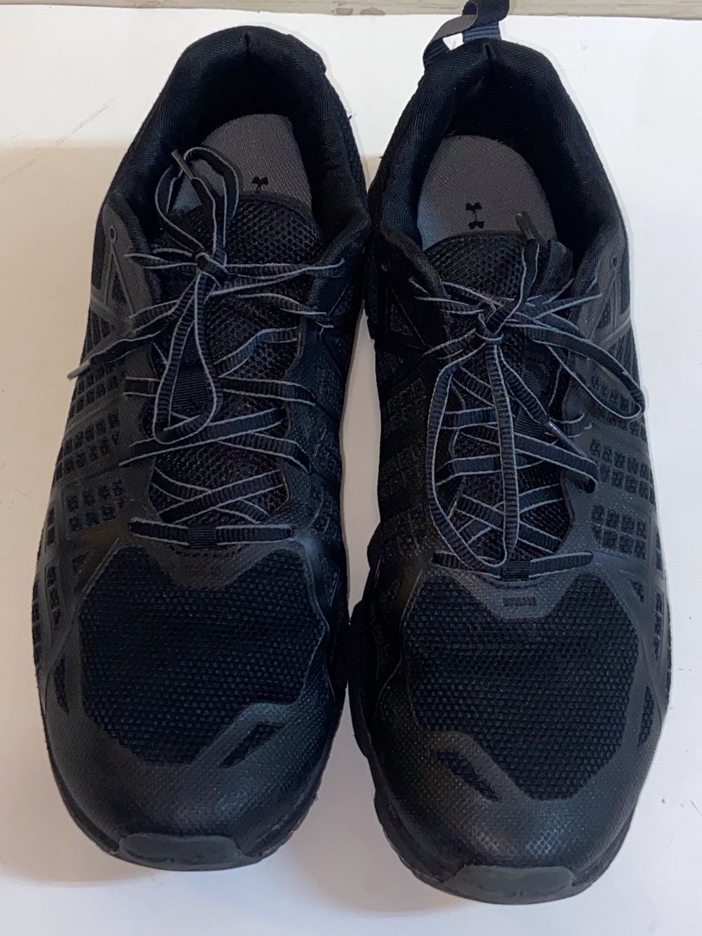 Under Armour Micro G Menβs Black Performance Training Sneakers 12.5 USA